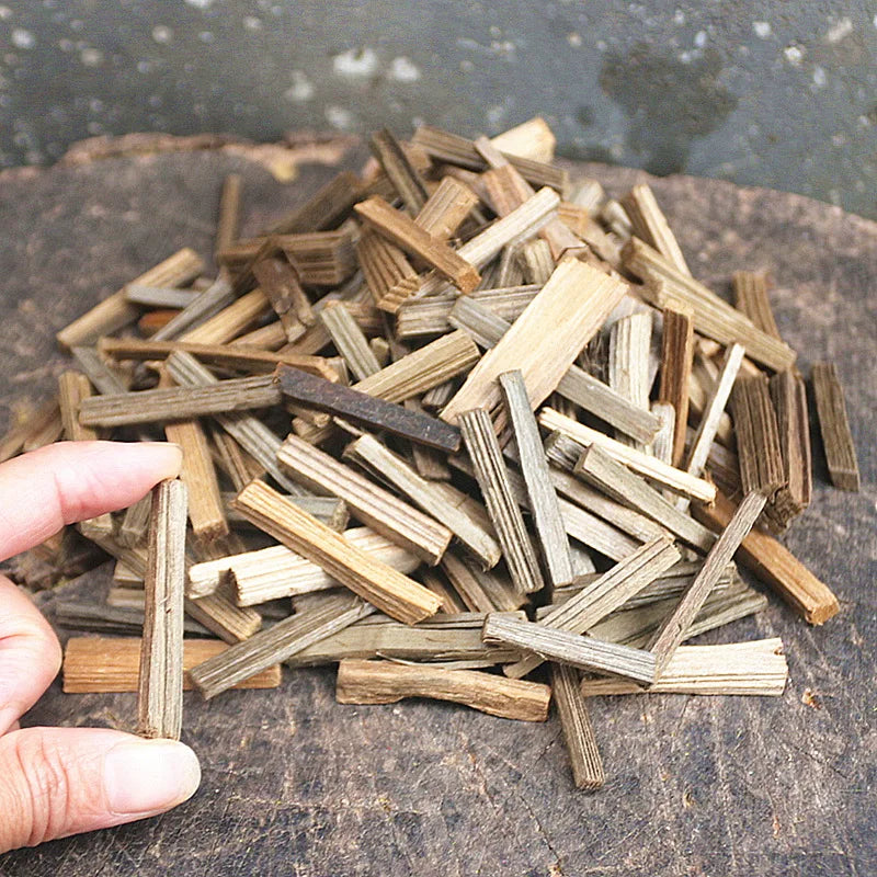 1bag Aloes Sticks Natural Logs Hand Split Wood DIY Home for Buddhist Incense Purification Healing Meditation Stress Relief